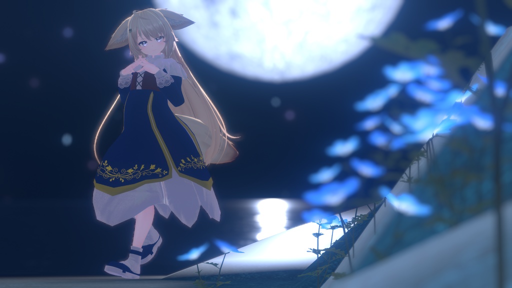 ルナール用衣装　クラリテ・ブルー