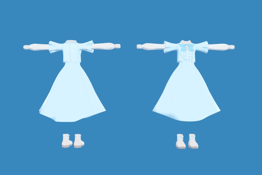 3D衣装 Fleur Blanche -フルール・ブランシュ-