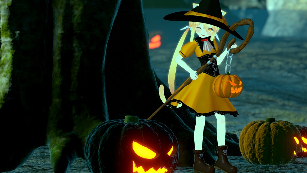 3D衣装 Halloween Witch