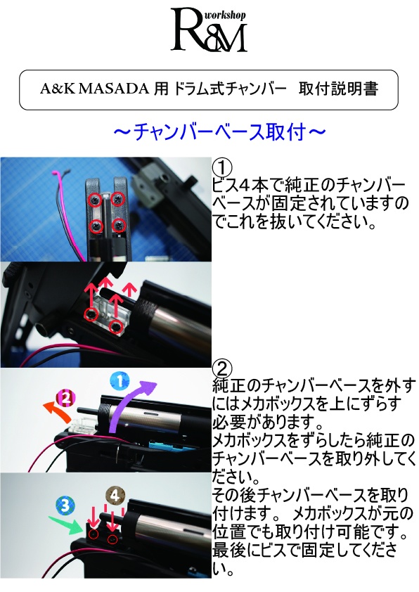 A&K MASADA ドラム式チャンバー