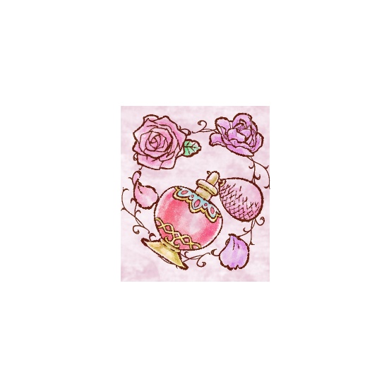 リスさんとうさぎさんの切手風フレークシール