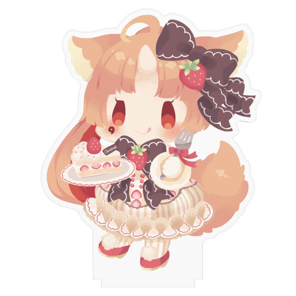 犬神美吽 クリスマスver. アクリルフィギュア