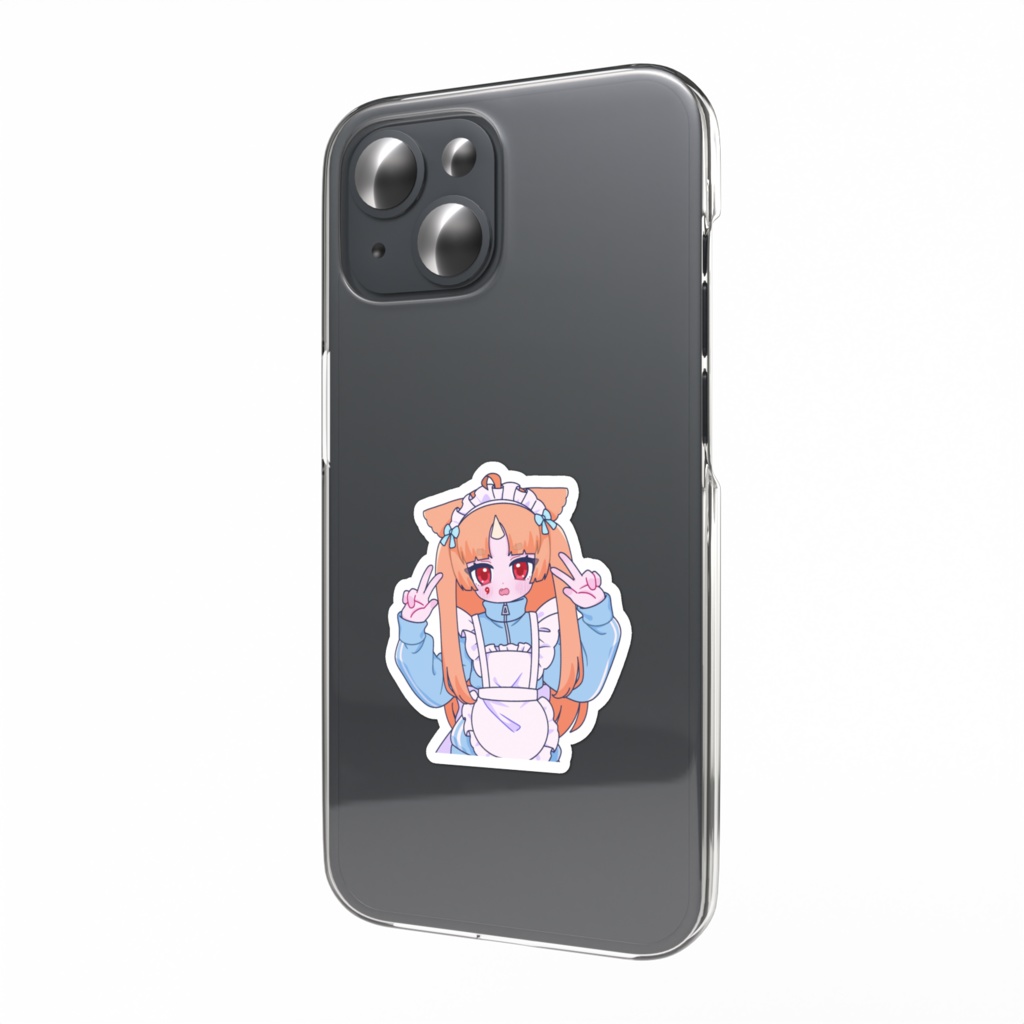 ジャージメイドスマホステッカー1