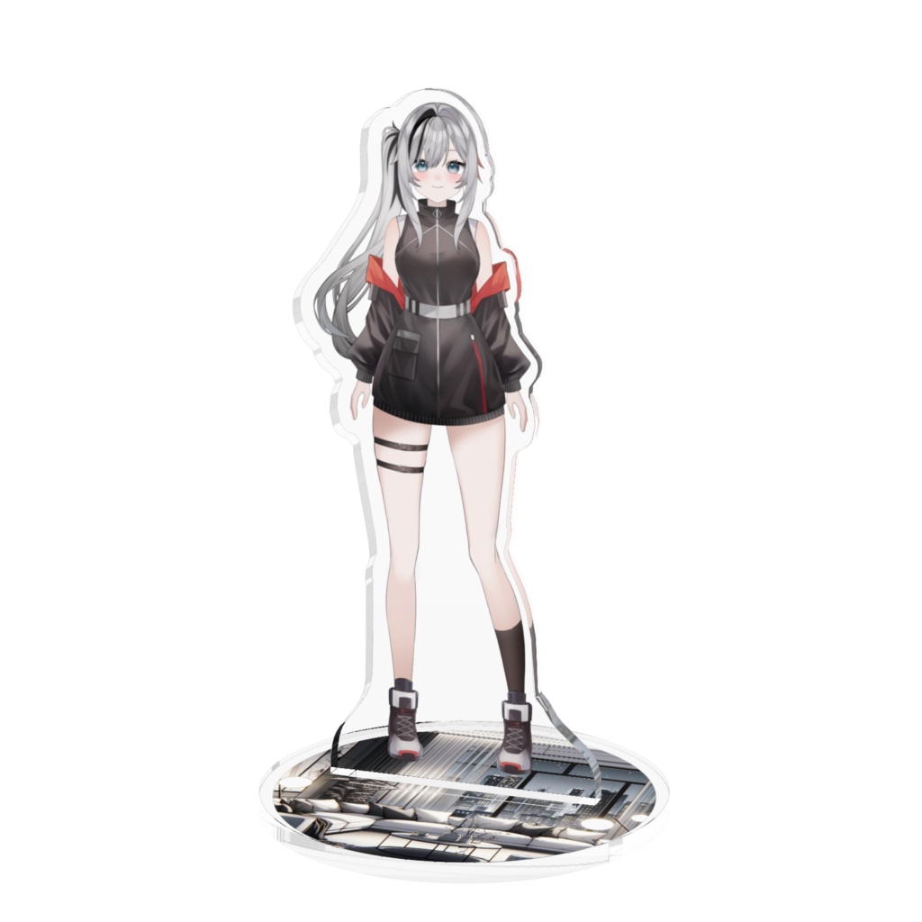 三鍵とびら サイドテール アクスタ