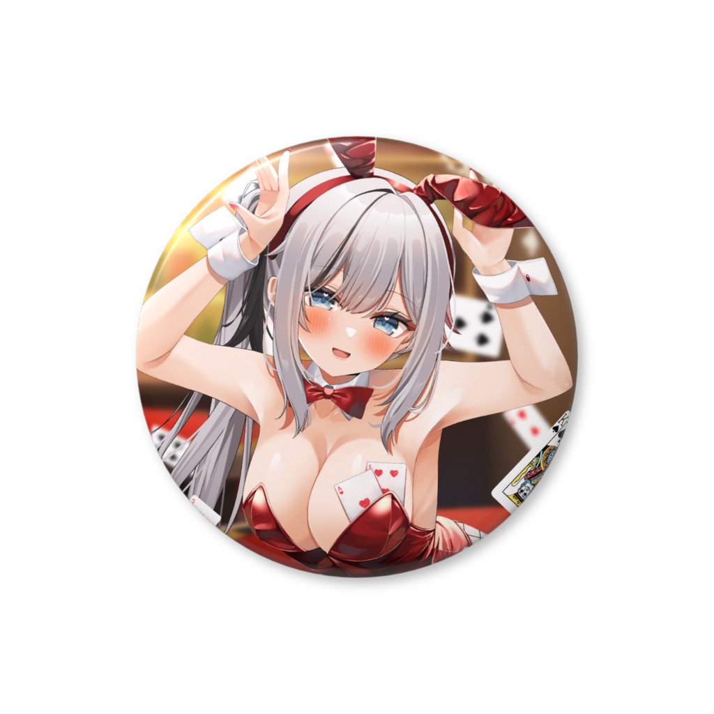 【常設】三鍵バニー　缶バッジ