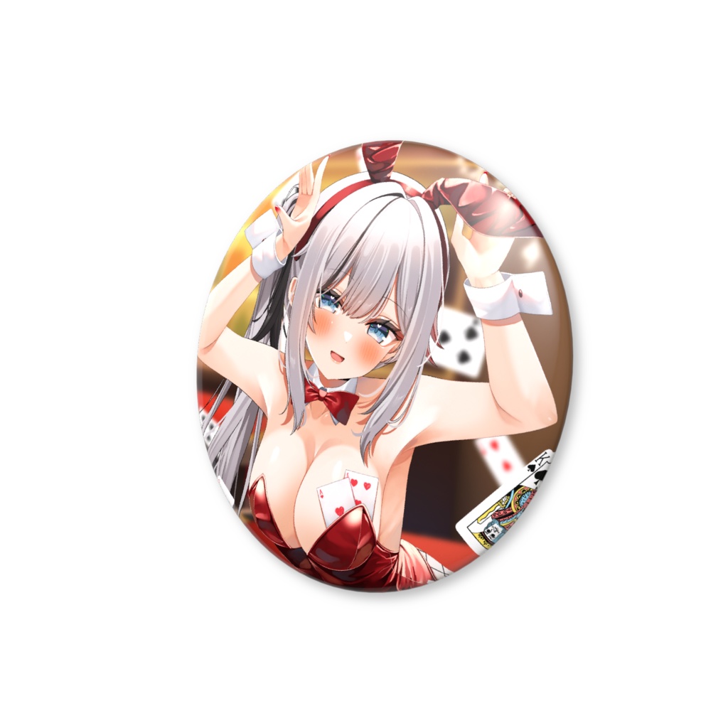 【常設】三鍵バニー 缶バッジ