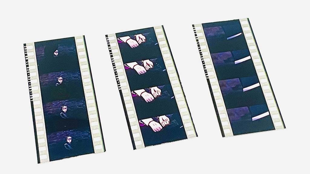 映画フィルム風ポストカード