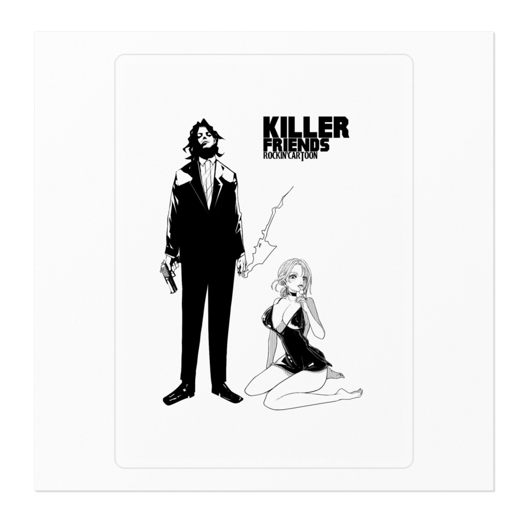 KILLER FRIENDS ステッカー