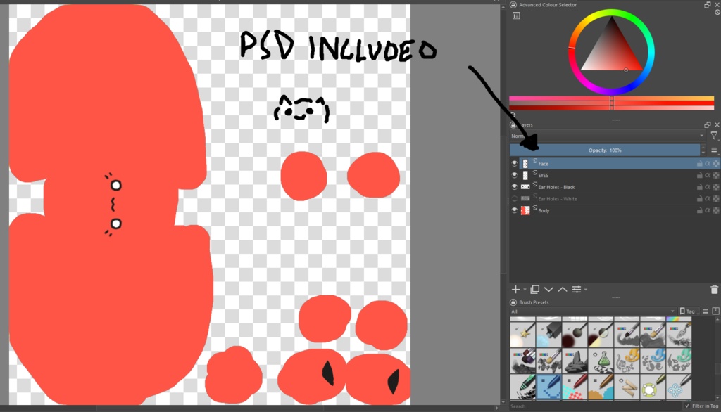 Kawaii Cat •⩊• - Prop