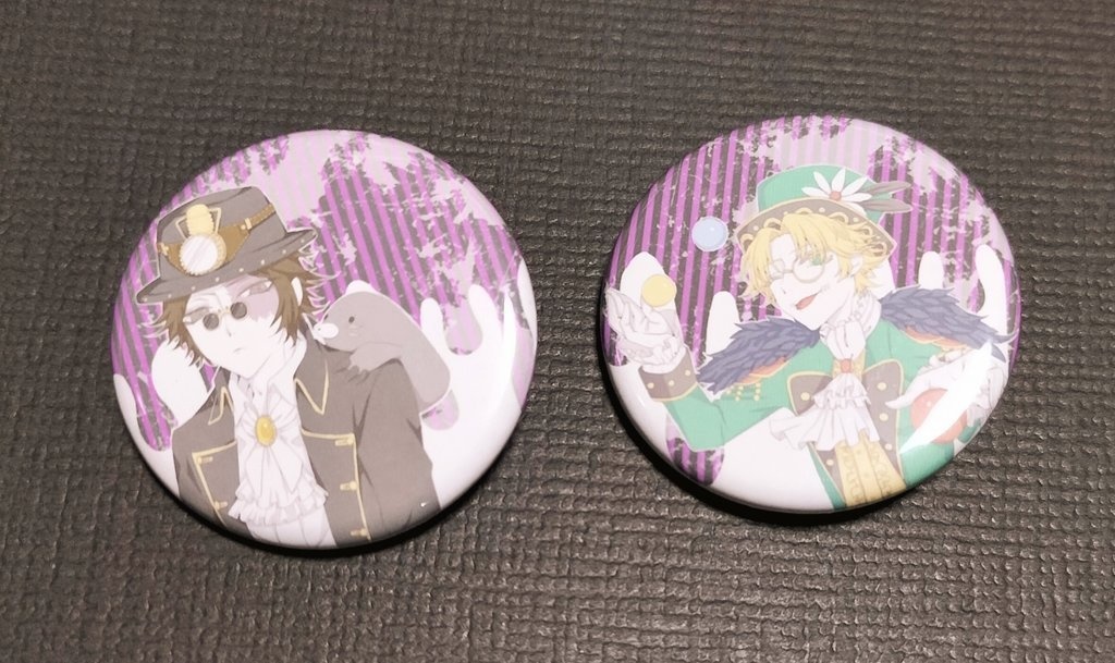 探鉱＆曲芸 缶バッジ