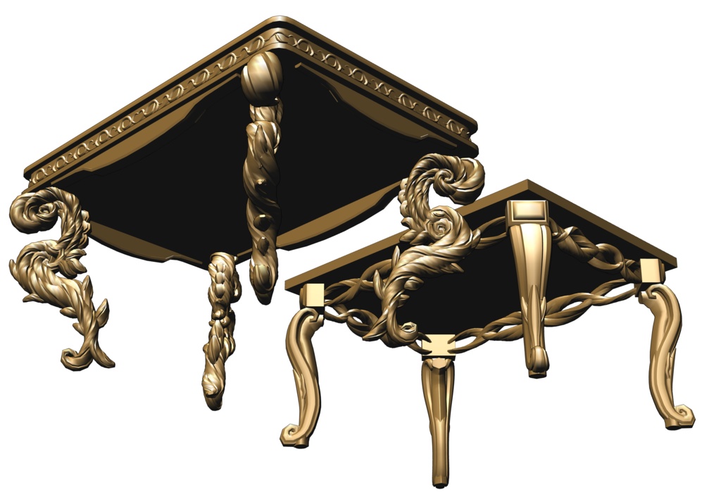 アンティークテーブル2タイプ