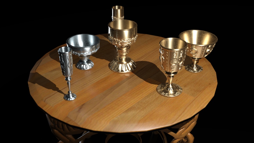 ゴブレット 2タイプ 形変更バージョン付き