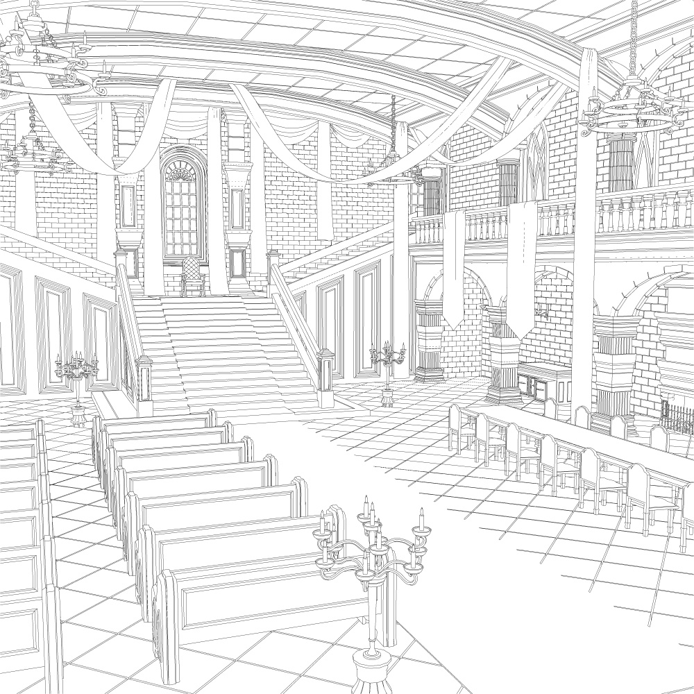 玉座・謁見の間