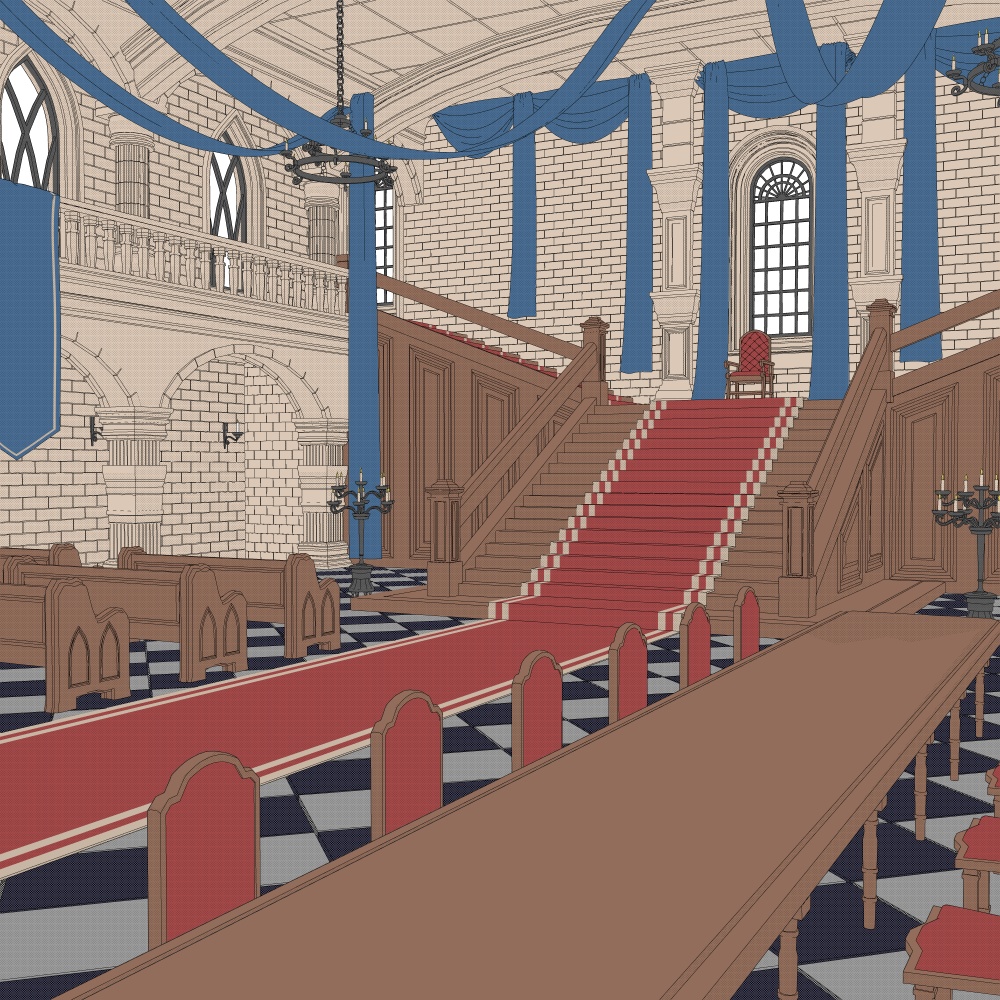 玉座・謁見の間