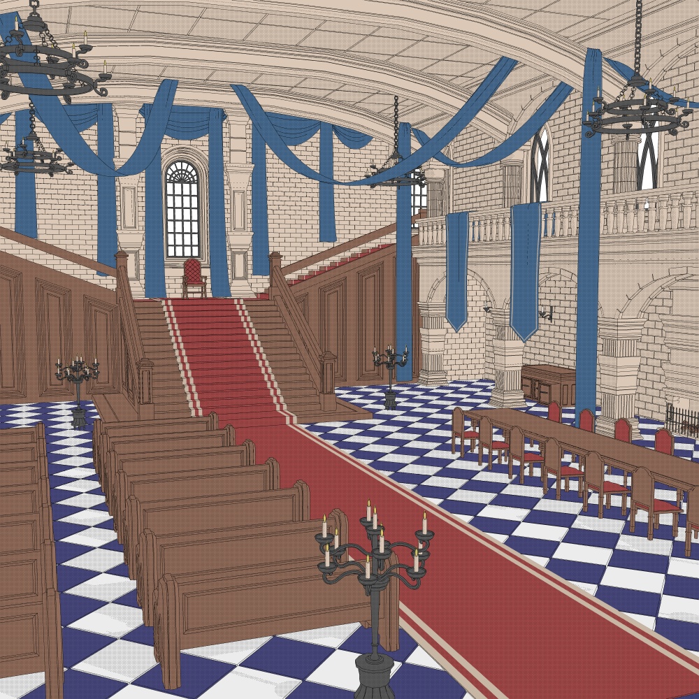 玉座・謁見の間