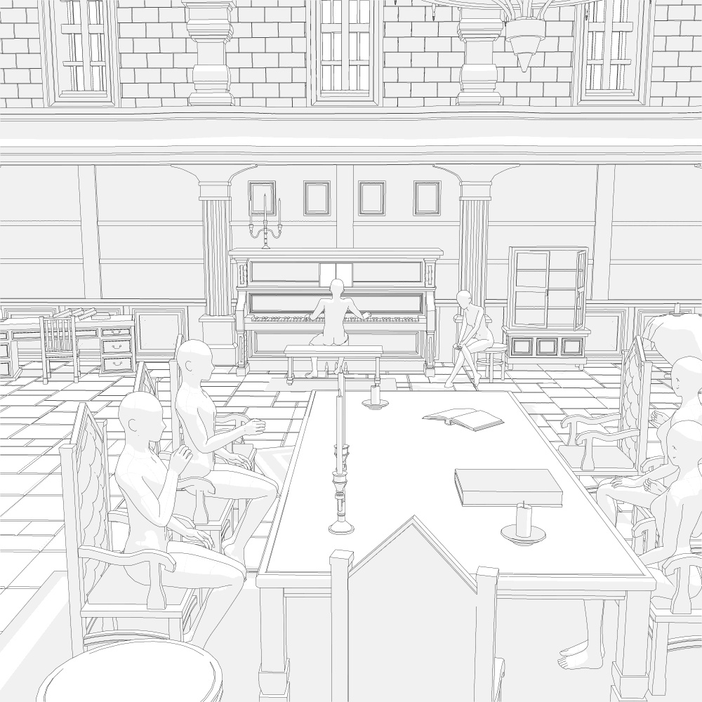 ピアノのある部屋