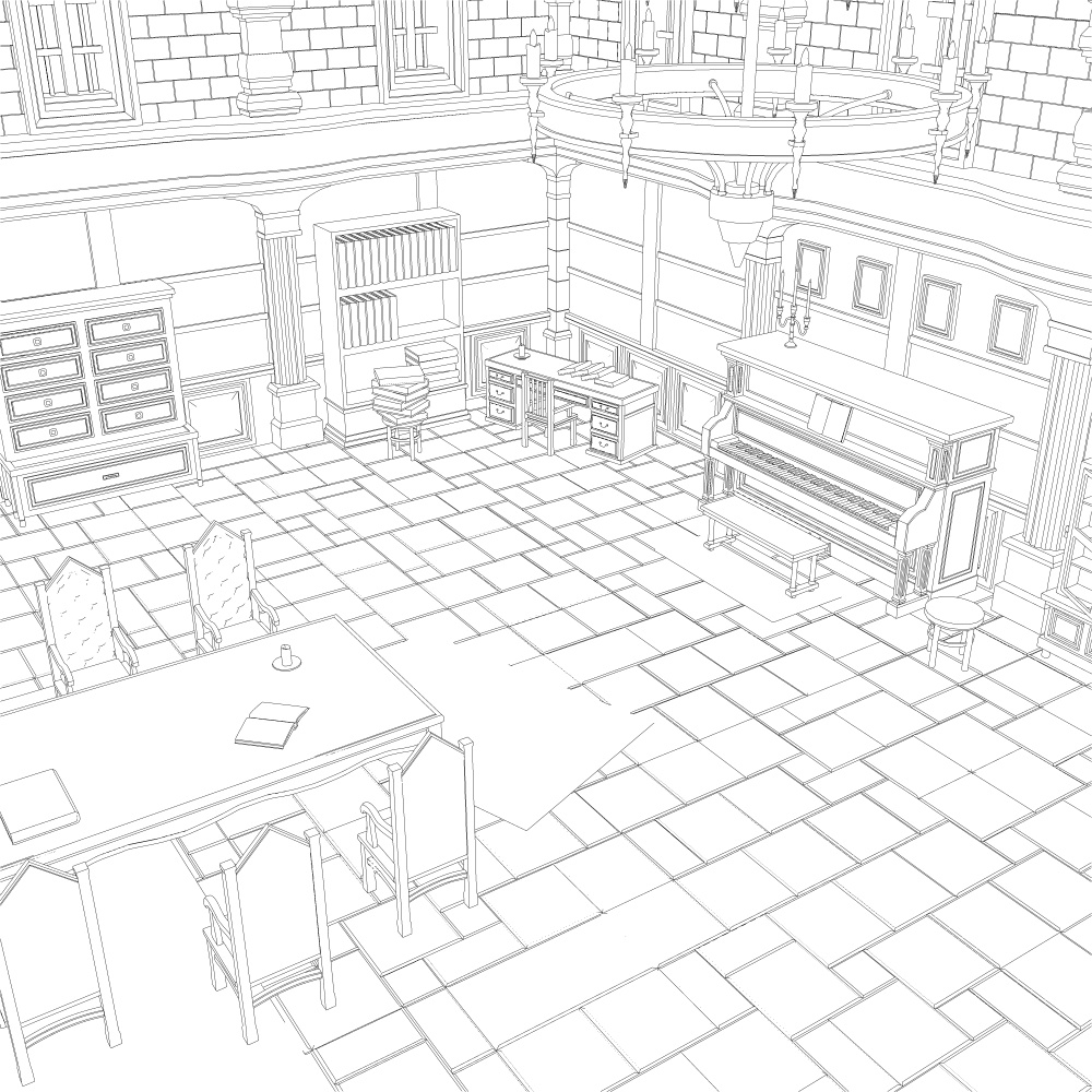 ピアノのある部屋