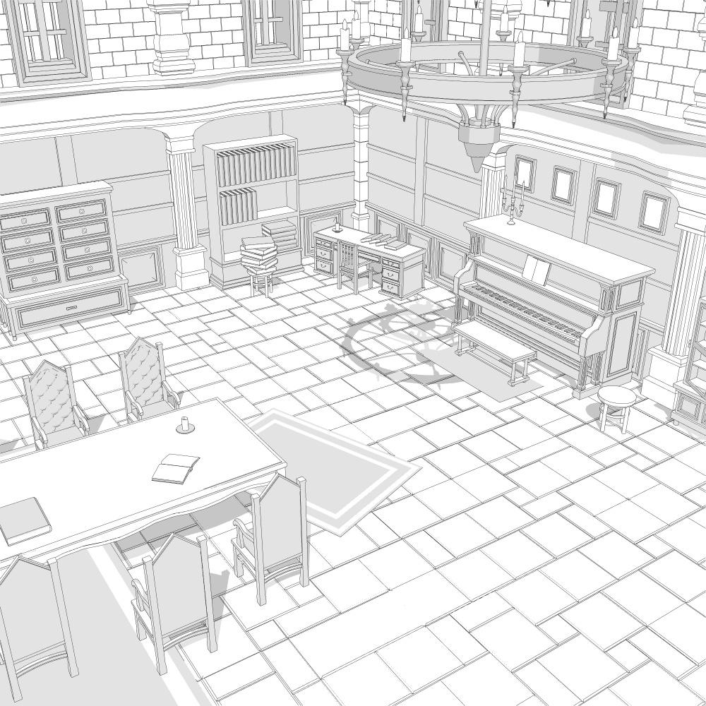 ピアノのある部屋