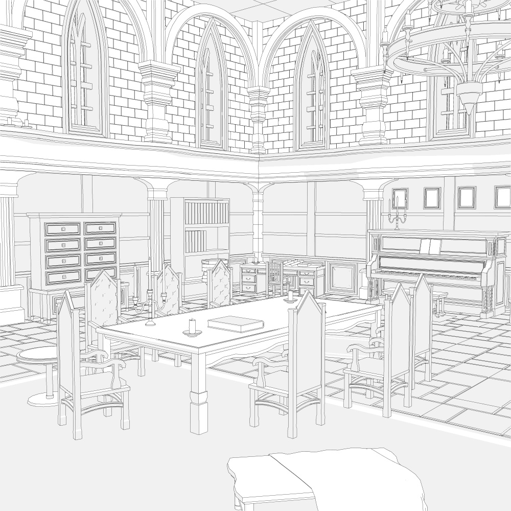 ピアノのある部屋