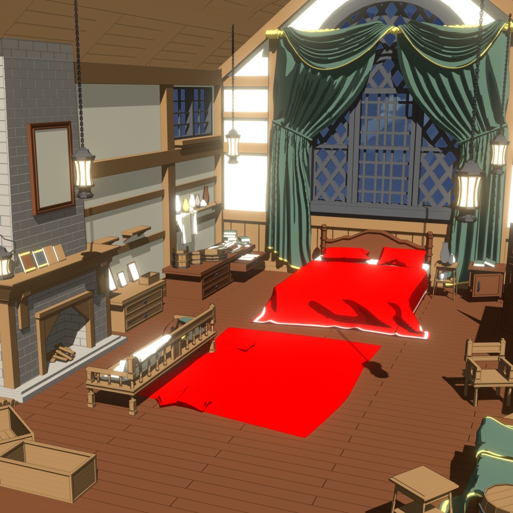 主人公の部屋(貴族)