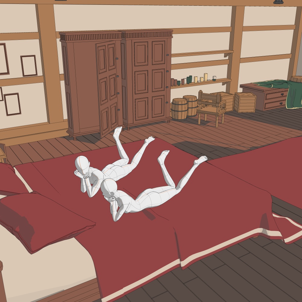 主人公の部屋(貴族)