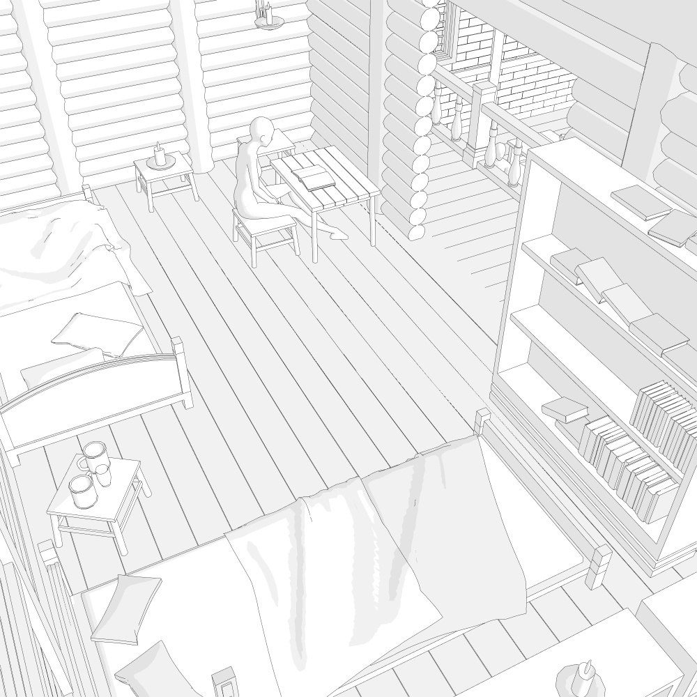 中世酒場6宿屋付