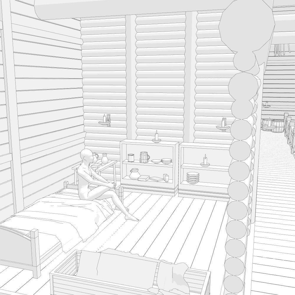 中世酒場6宿屋付