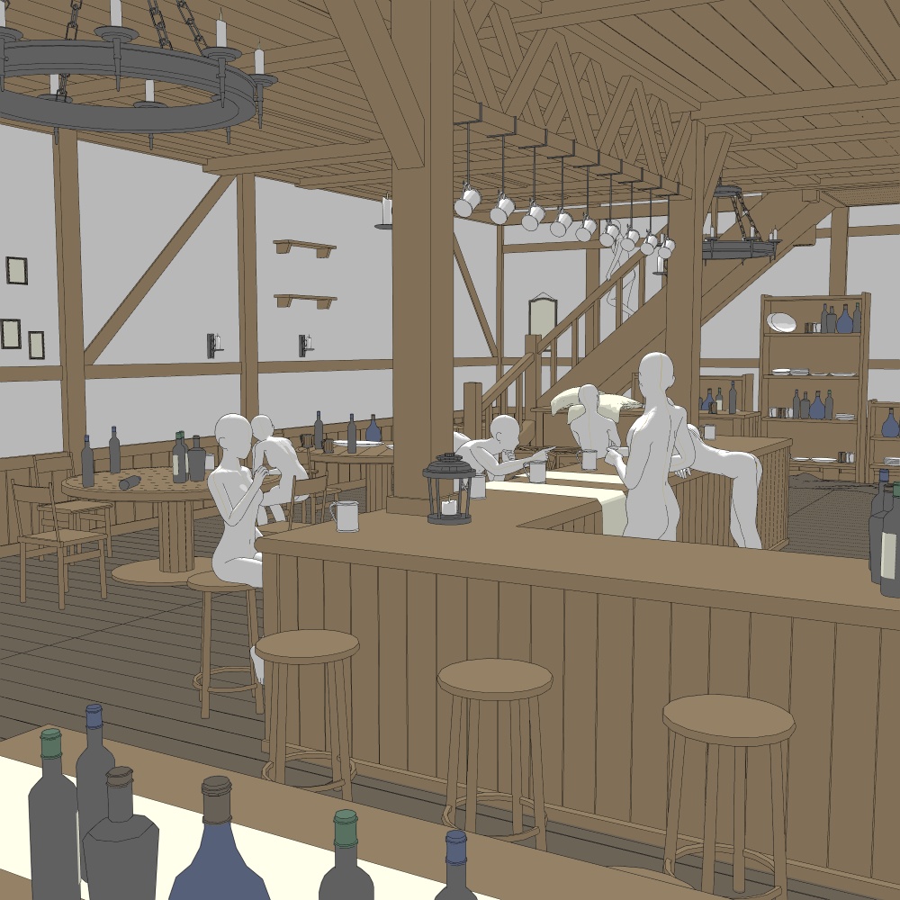 中世酒場11宿屋付