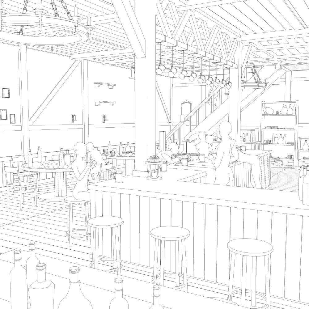 中世酒場11宿屋付