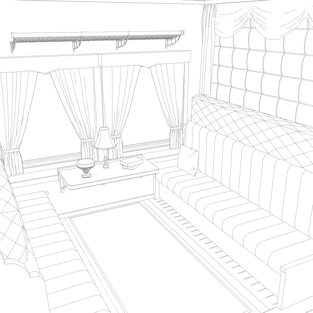 列車客室・通路