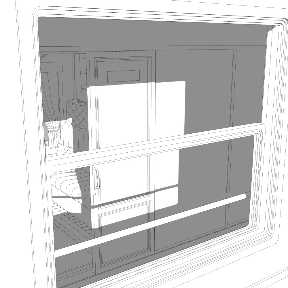 列車客室・通路