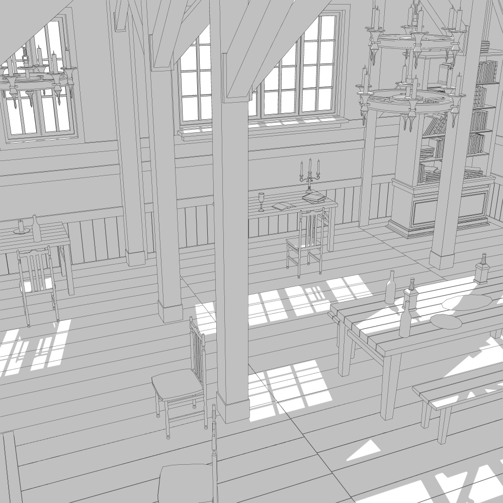 中世 拠点の部屋