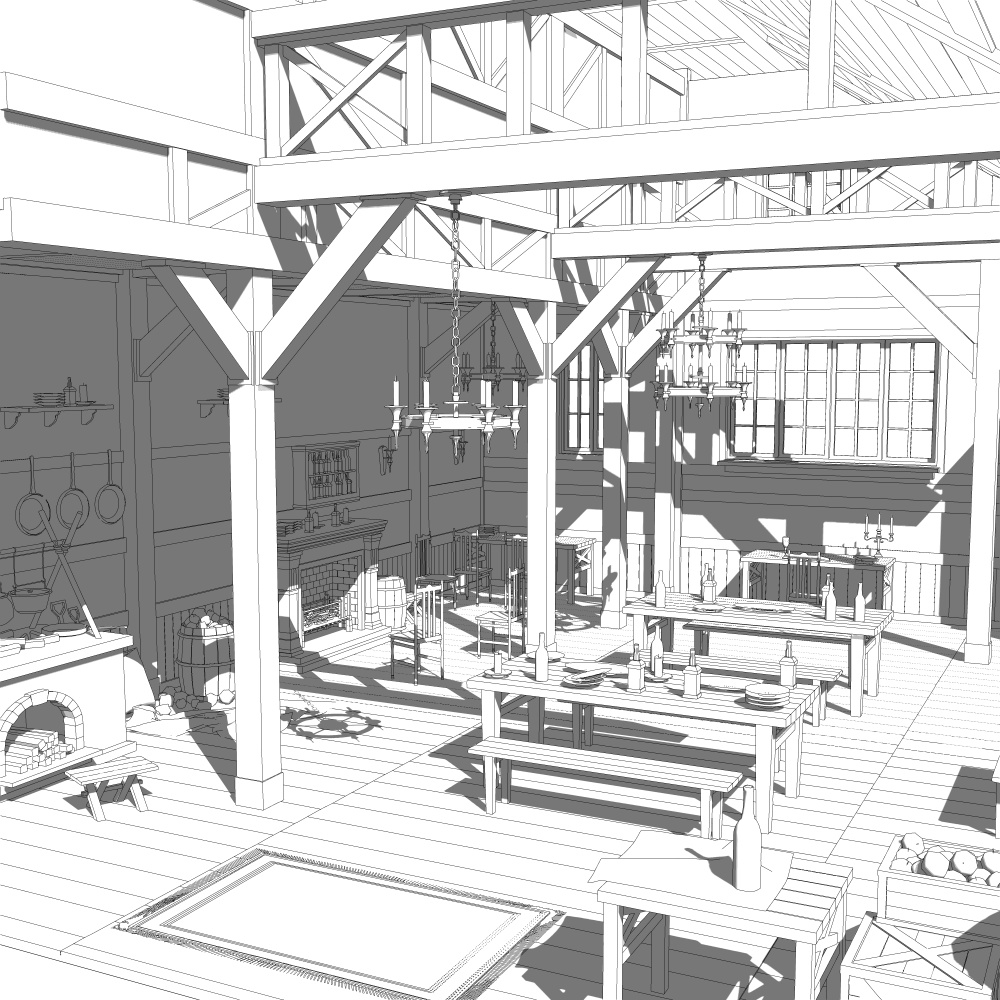 中世 拠点の部屋