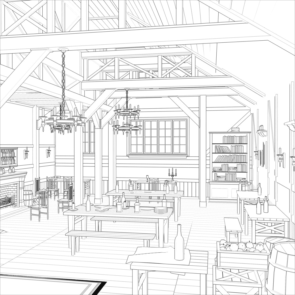 中世 拠点の部屋