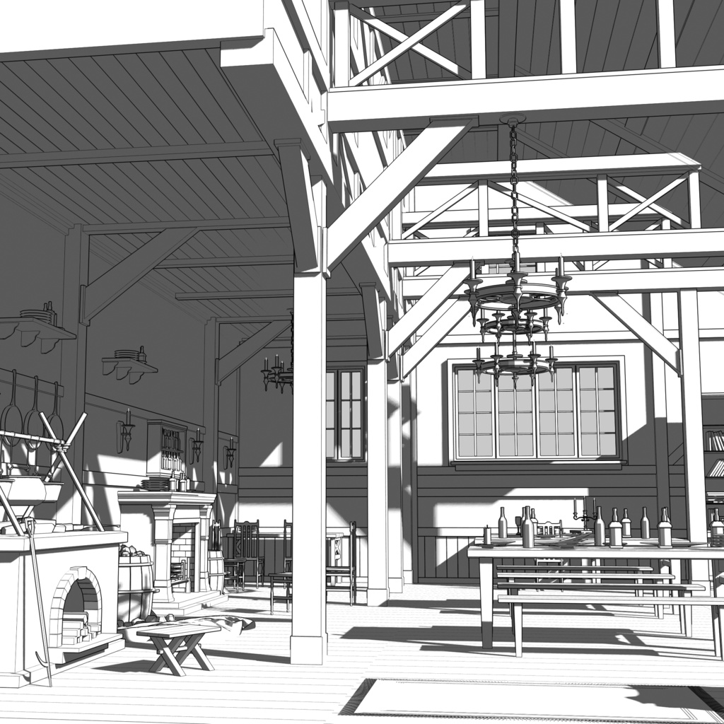 中世 拠点の部屋