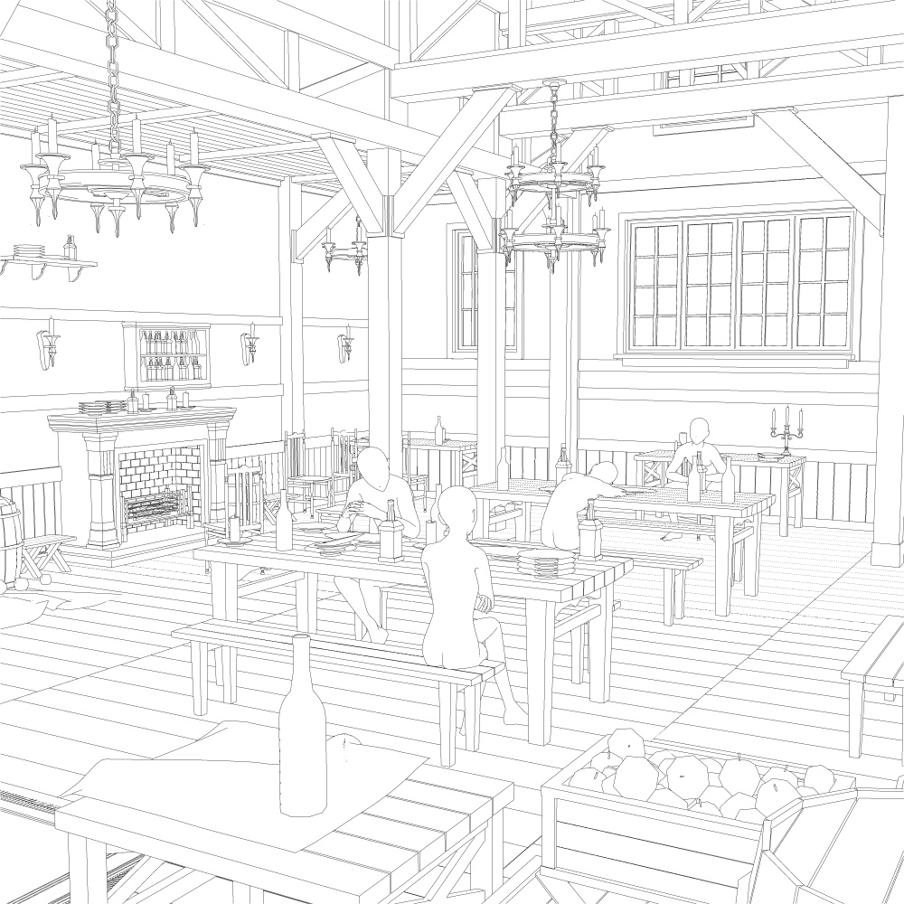 中世 拠点の部屋