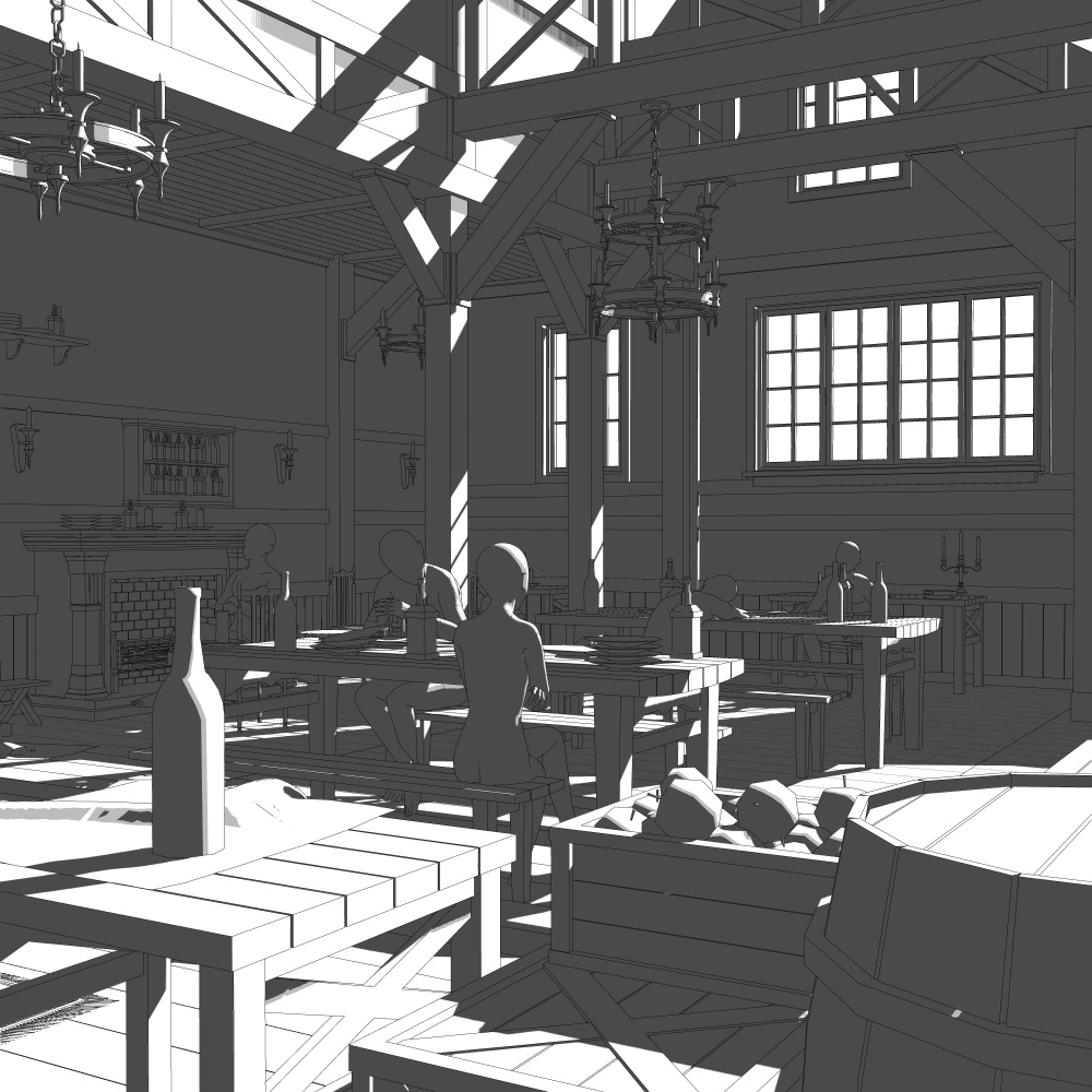 中世 拠点の部屋