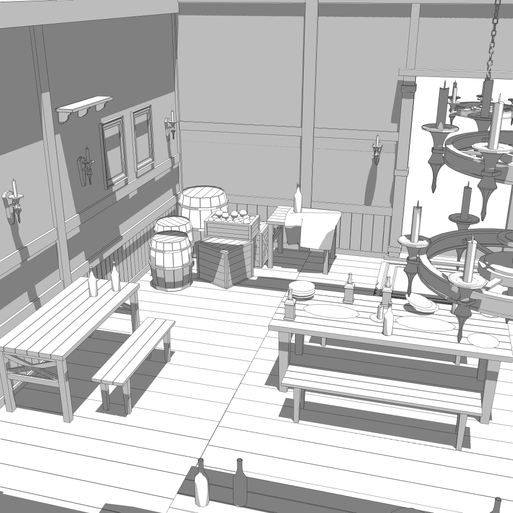 中世 拠点の部屋