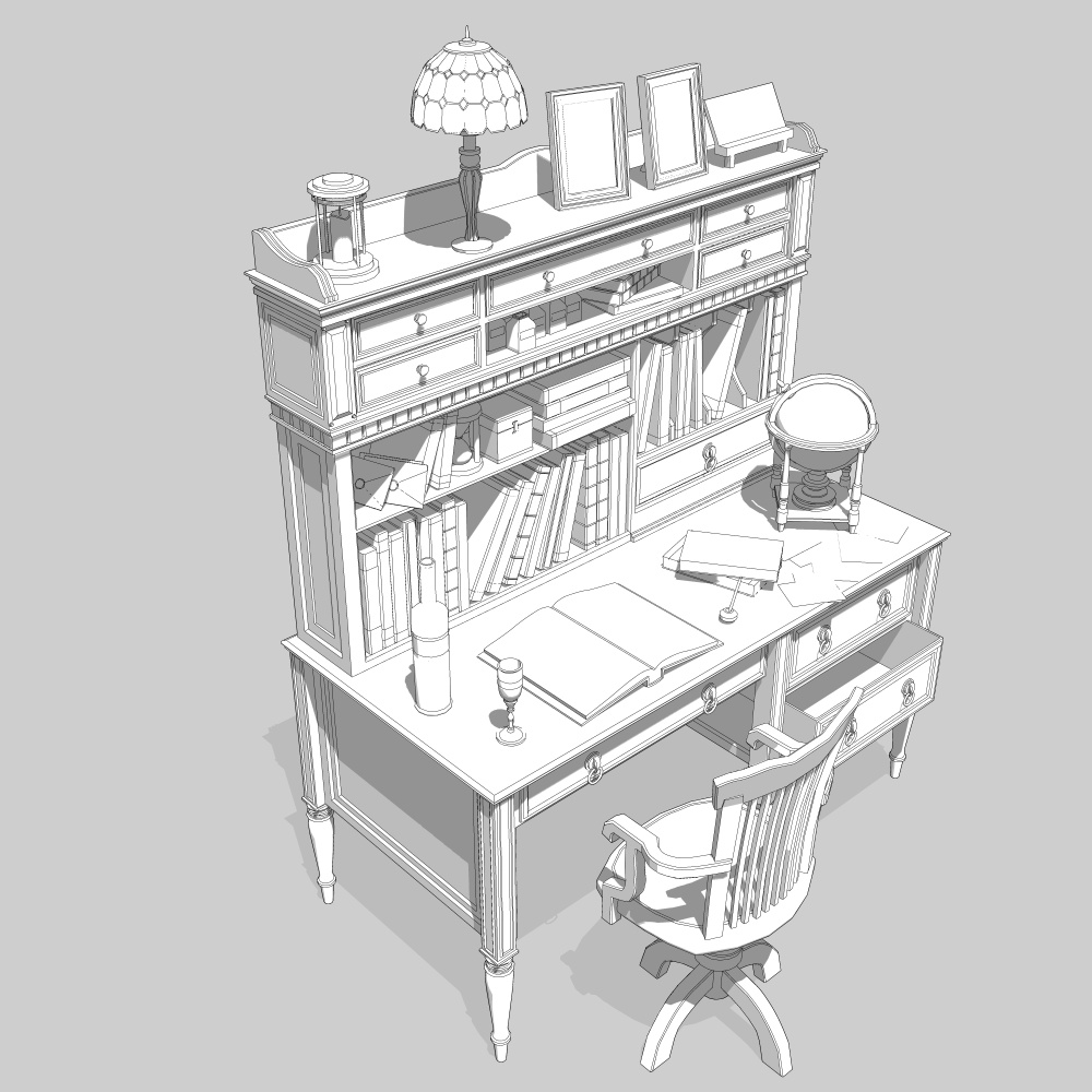 アンティーク机