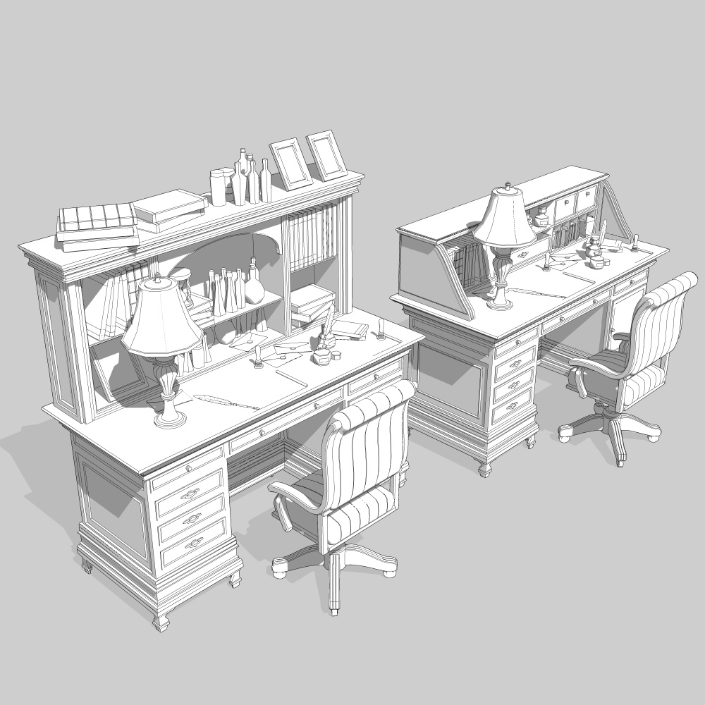 アンティーク机