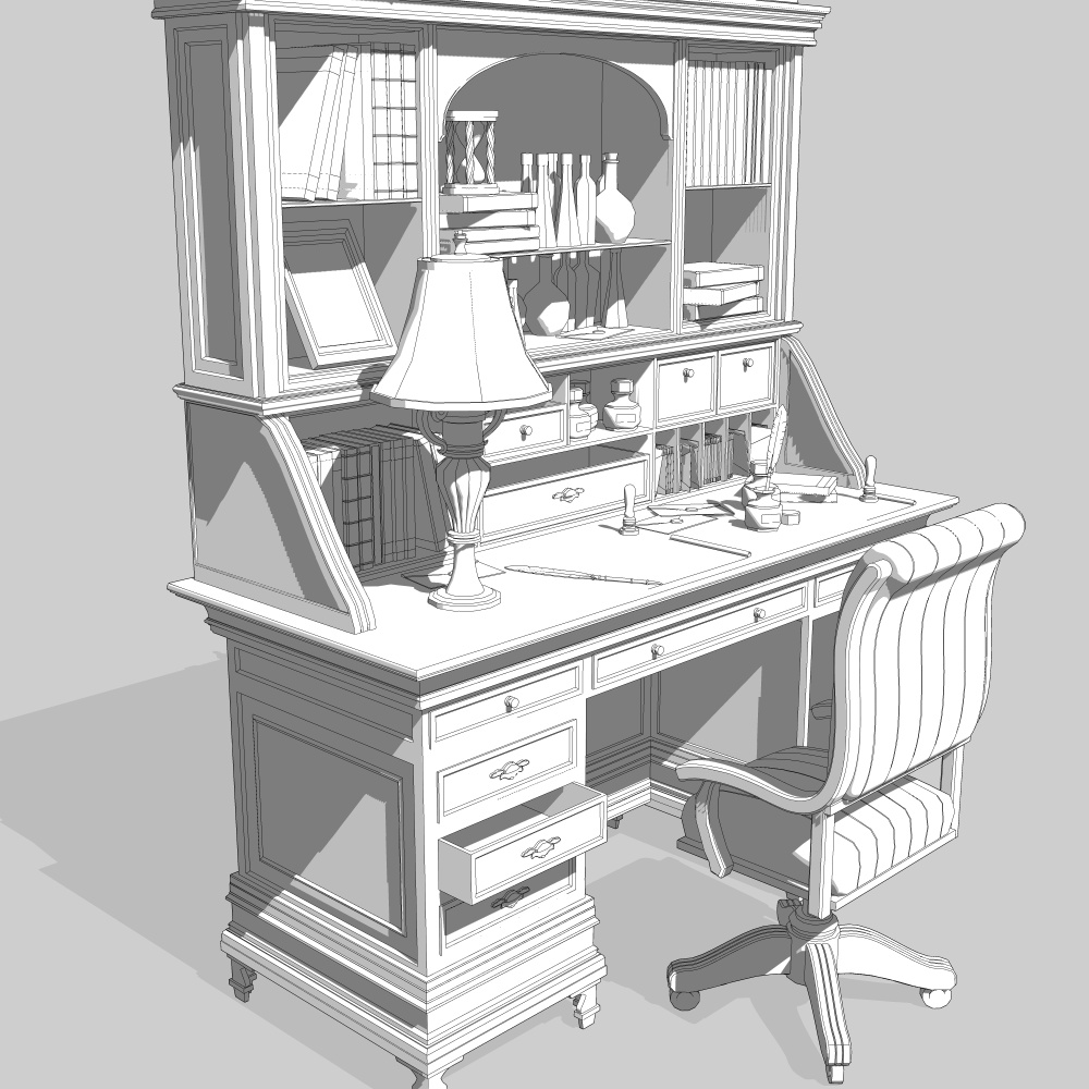 アンティーク机