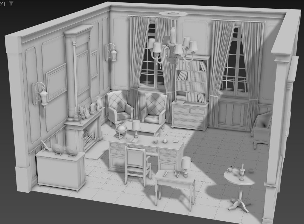 クラシック書斎