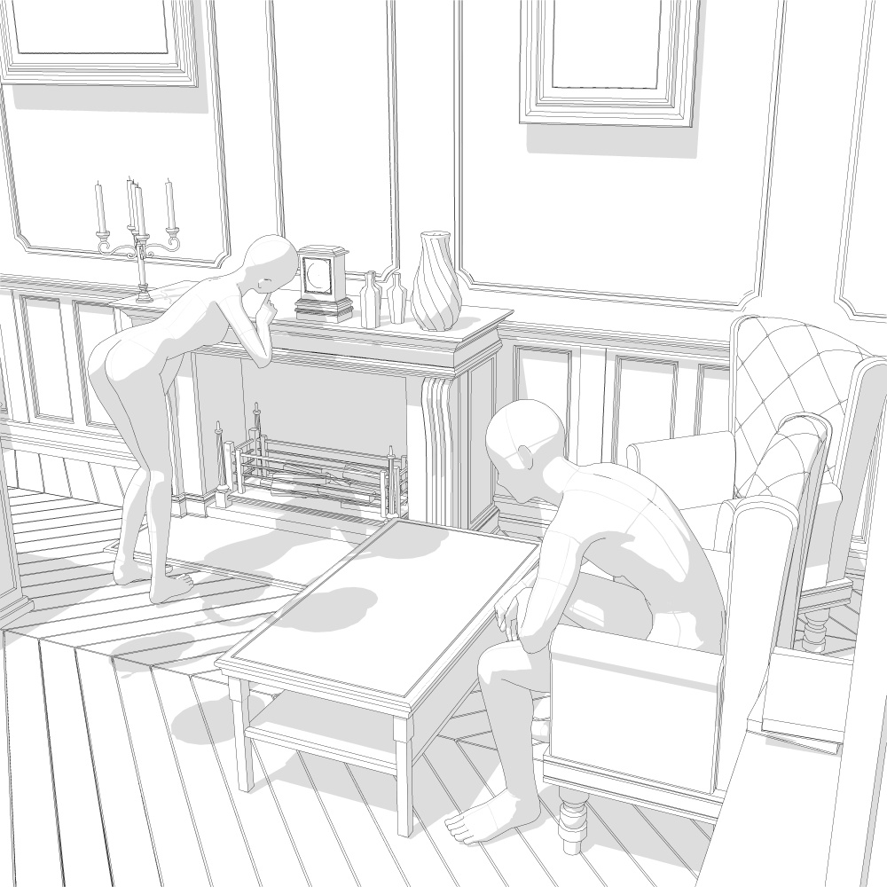 クラシック書斎