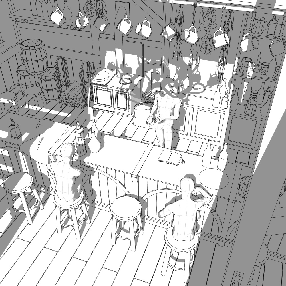 期間限定 中世酒場16