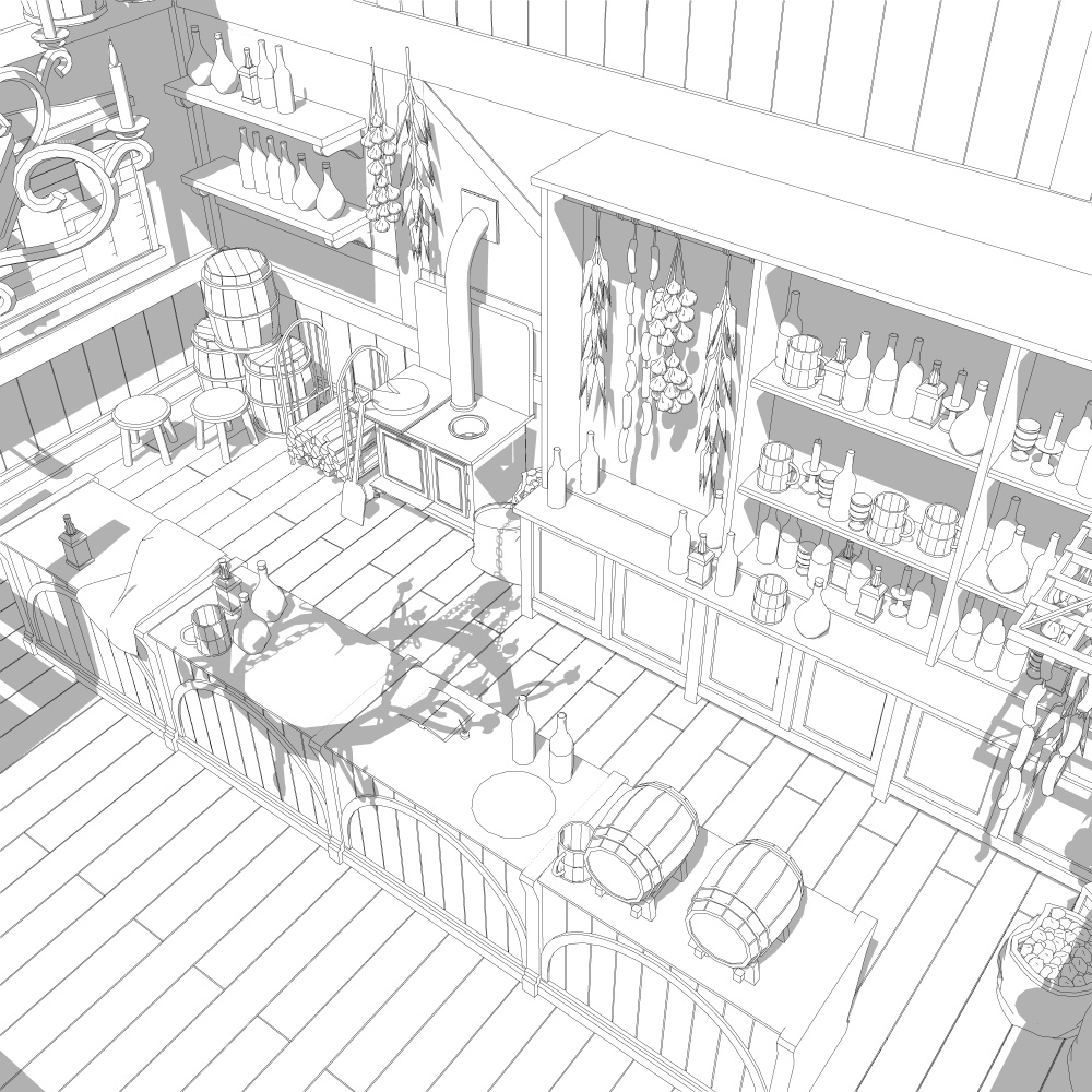 期間限定 中世酒場16