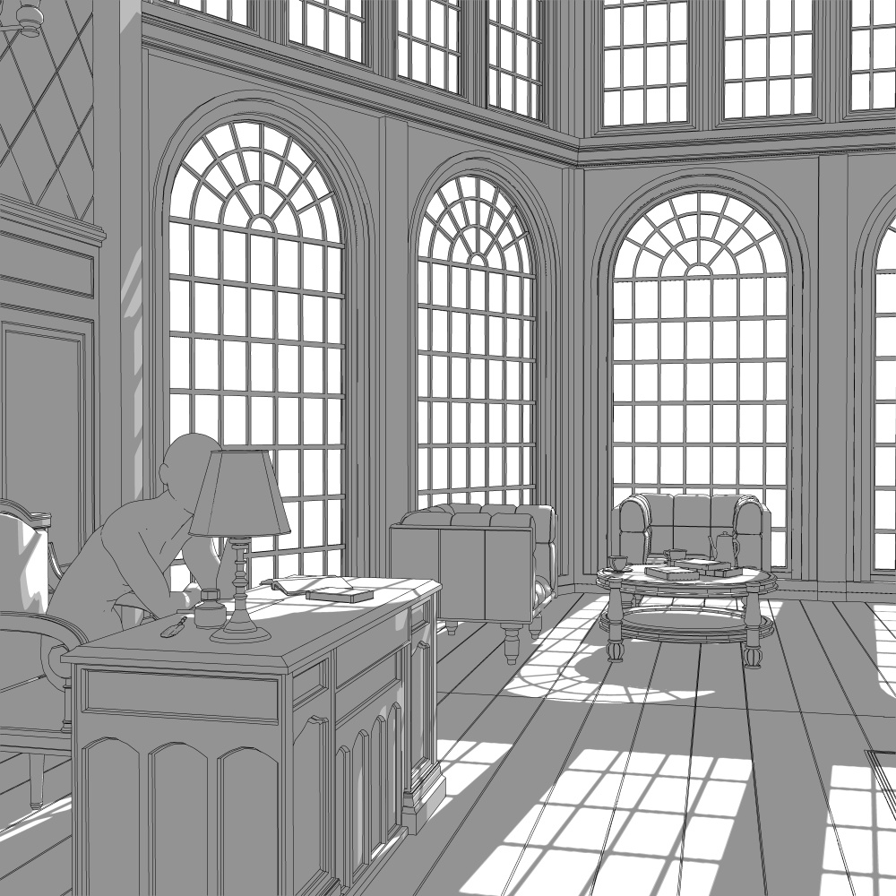 期間限定 執務室2