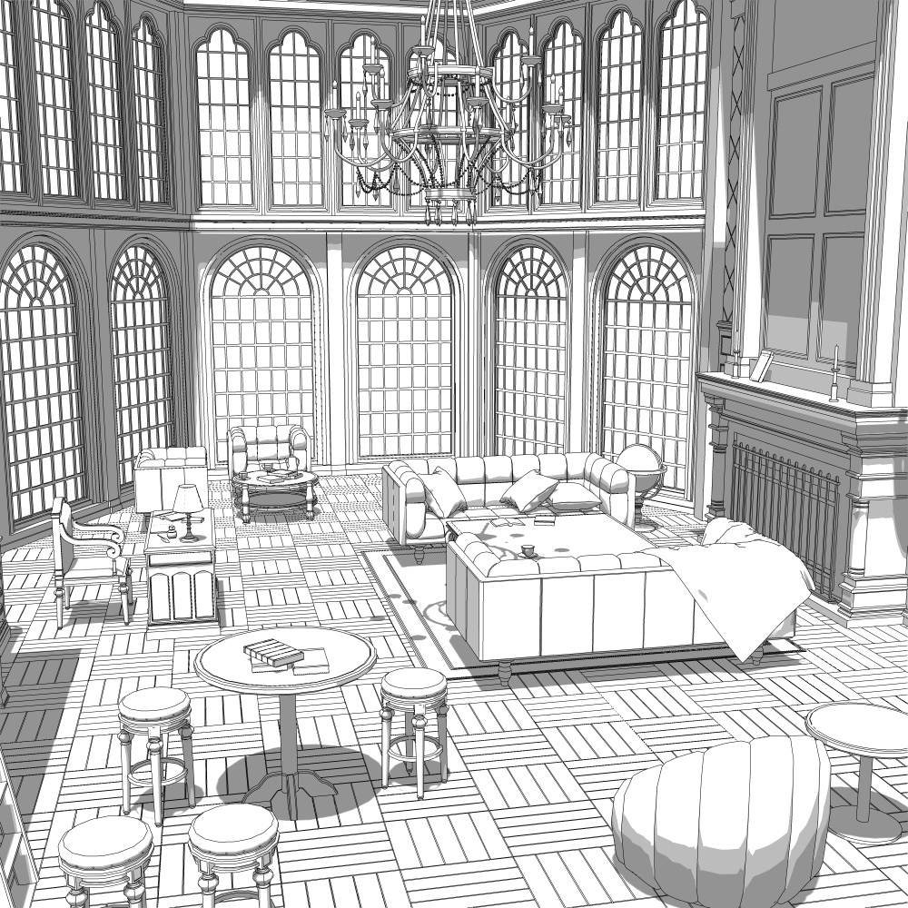 期間限定 執務室2