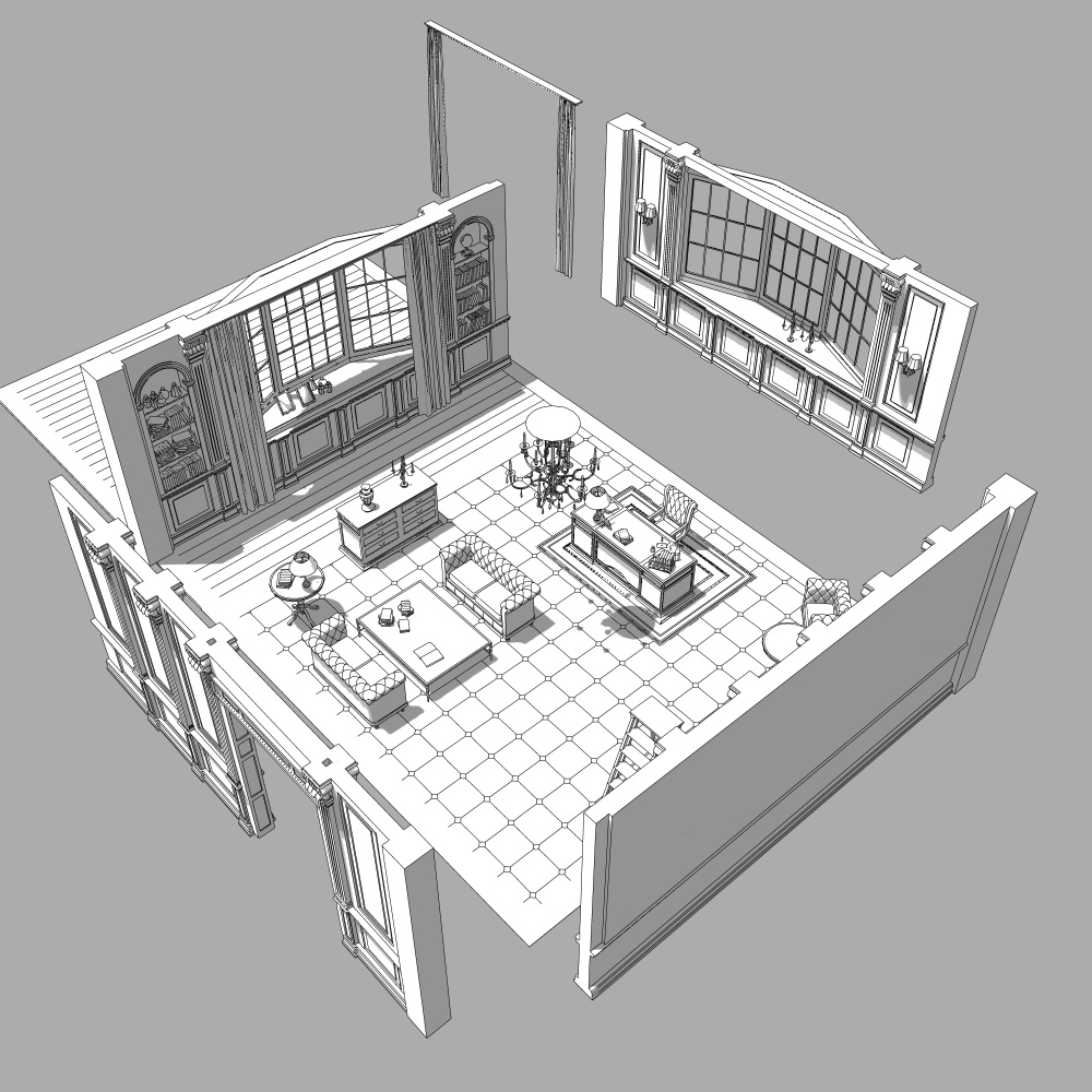 期間限定 執務室3