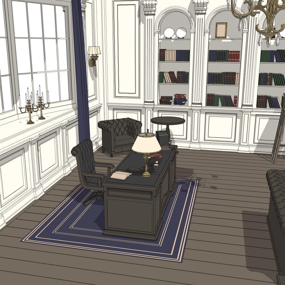 期間限定 執務室3