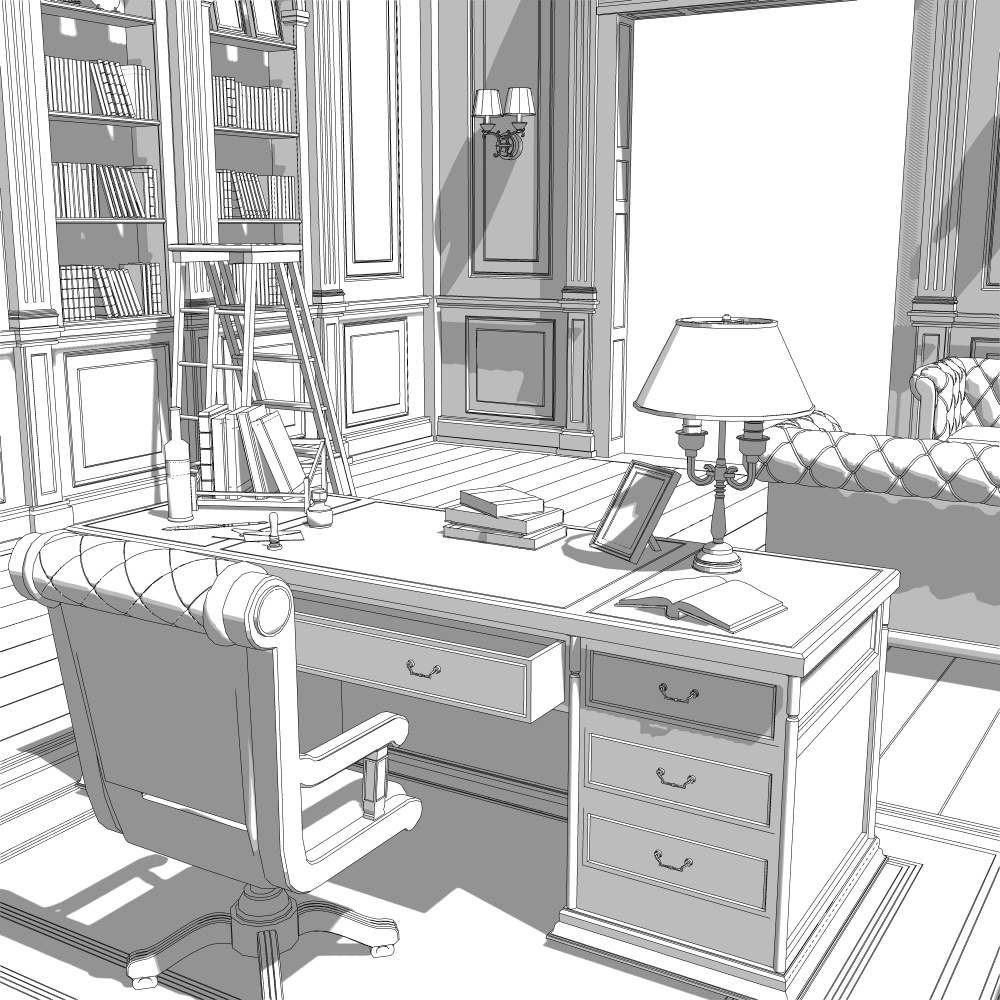 期間限定 執務室3